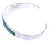 Multicolor Native American Mesa Design Silver Cuff Bracelet YS67339